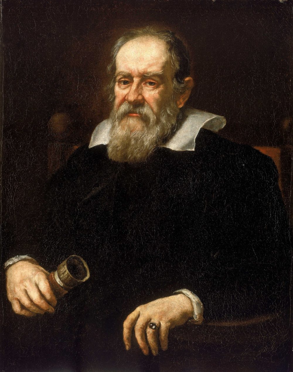 Portrait painting of Galileo Galilei