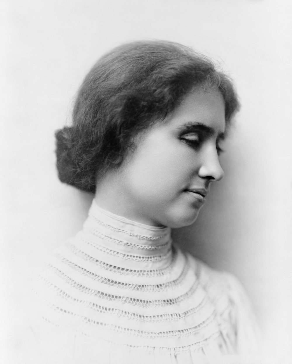 Photograph of author and activist Helen Keller