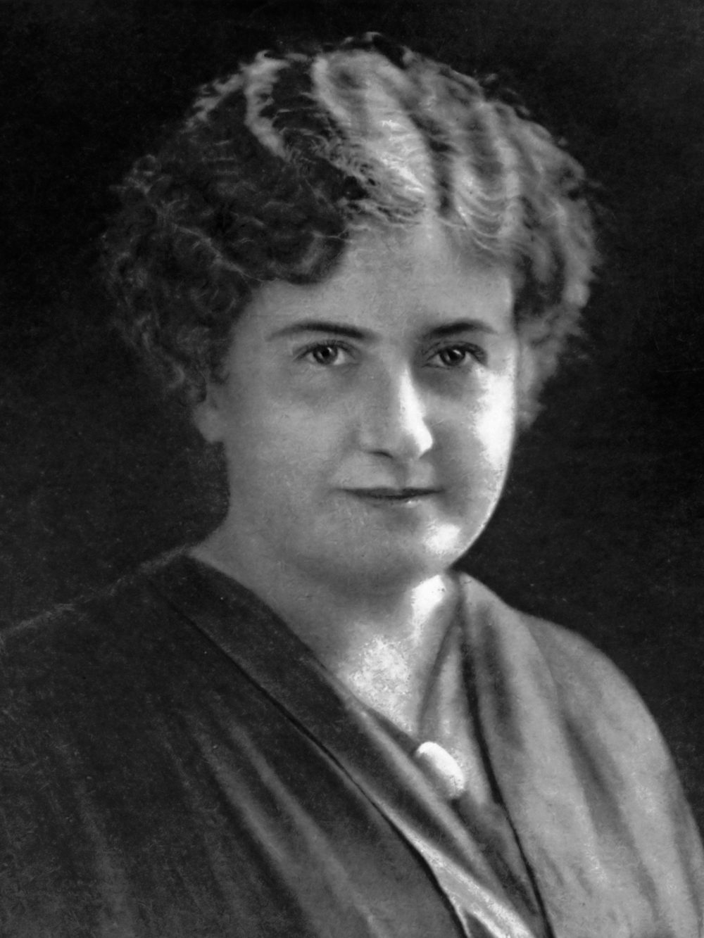 Photograph of educator Maria Montessori