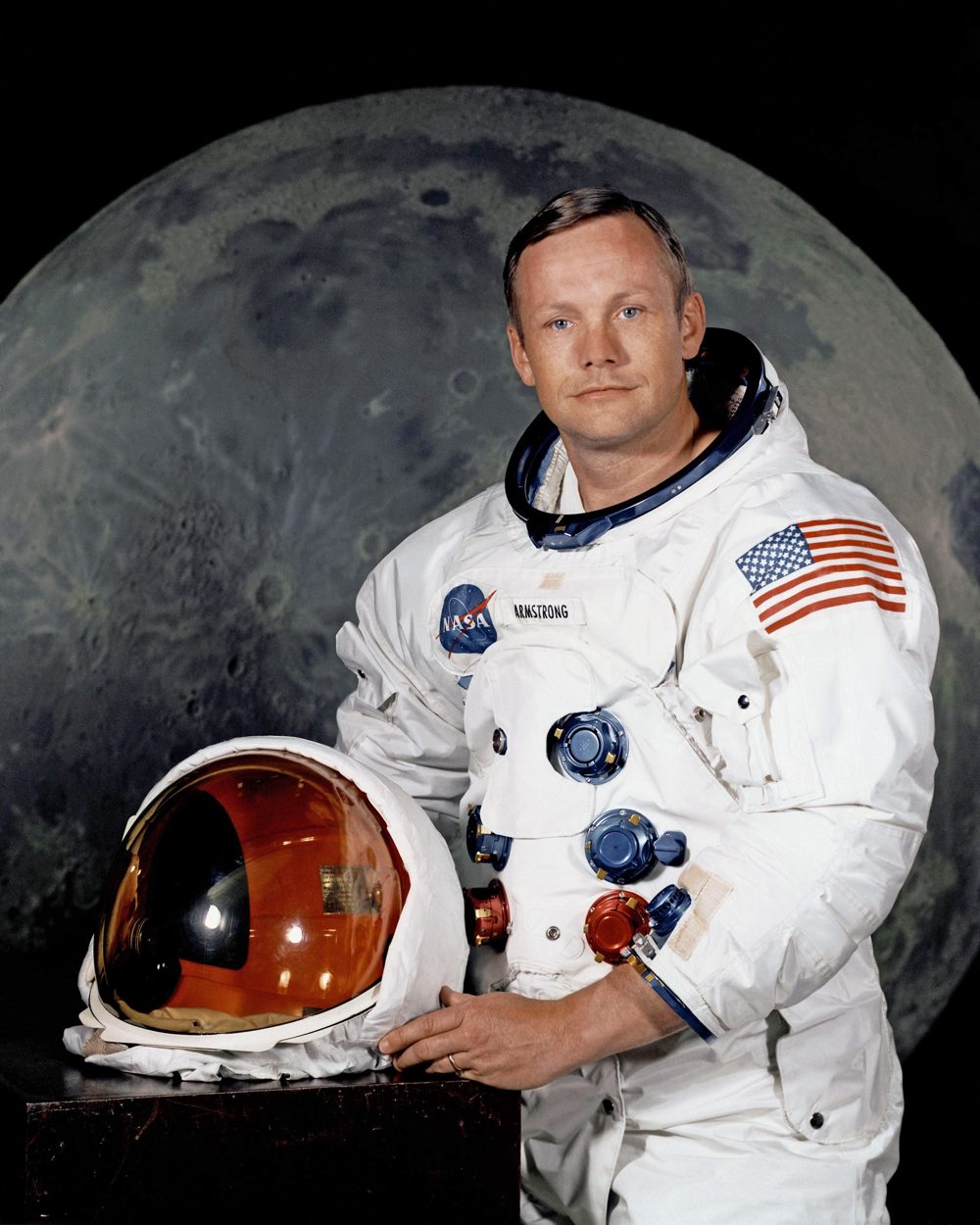 Photograph of astronaut Neil Armstrong