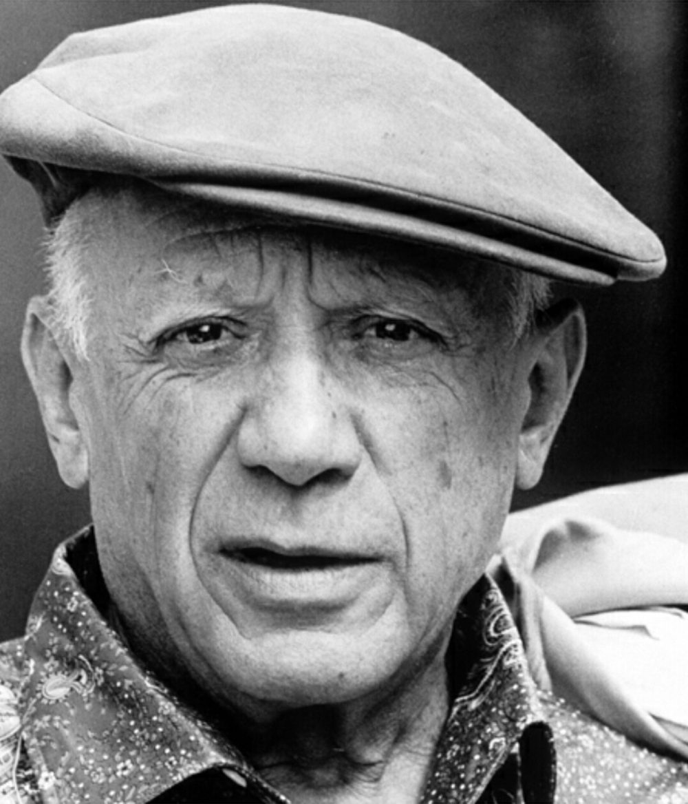 Photograph of artist Pablo Picasso